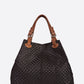 ARIA Leather Tote Bag - Black