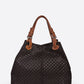 ARIA Leather Tote Bag - Black