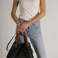 ARIA Leather Tote Bag - Black