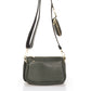 Leather Shoulder Bag 4589 - Green