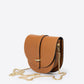 Leather Crossbody Bag 7006 - Cognac