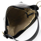 Leather Top Handle Bag 1256 - Black