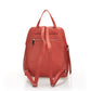 Leather Backpack 1162 - Red