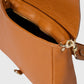 JULES Leather Crossbody Bag - Cognac
