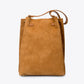 TERRY Leather Shoulder Bag - Cognac