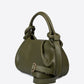 MARIBEL Leather Top Handle Bag - Verde