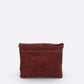 HAILEY Leather Crossbody Bag - Bordo