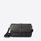 AMALFI Leather Crossbody Bag - Black