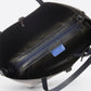 NIOBE Leather Tote Bag - Dark Blue