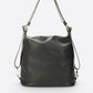 CORDELIA Leather Backpack - Black