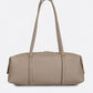 LIORA Leather Shoulder Bag - Fango