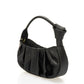 Leather Top Handle Bag KR1128 - Black