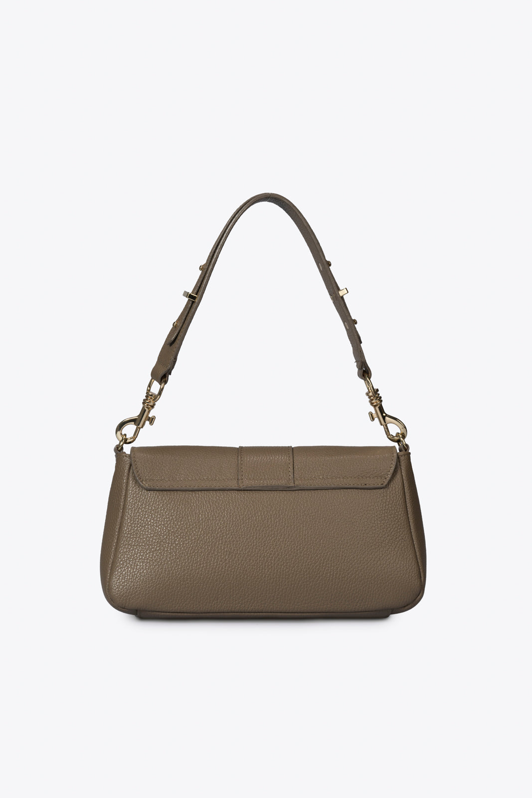 JULES Leather Crossbody Bag - Fango
