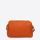Leather Crossbody Bag 4022 - Arancio