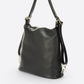 CORDELIA Leather Backpack - Black