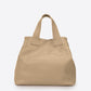 PIPER Leather Top Handle Bag - Cappuccino