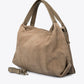 NOEMIE Leather Top Handle Bag - Taupe