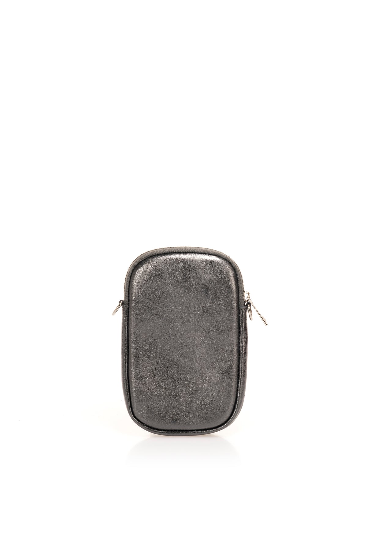 Leather Crossbody Bag 6951 - Antracite
