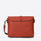 ADORE Leather Crossbody Bag - Mattone