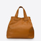PIPER Leather Top Handle Bag - Cuoio