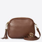 EBE Leather Crossbody Bag - Brown