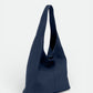 NADIA Leather Top Handle Bag - Blue