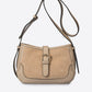 VERA Leather Top Handle Bag - Taupe