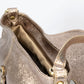 Leather Top Handle Bag 7040 - Platino
