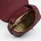 LYRA Leather Backpack - Bordo