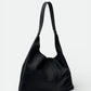 Leather Shoulder Bag 2316 - Black