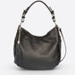 UMA Leather Top Handle Bag - Black