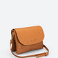ELLA Leather Crossbody Bag - Cuoio