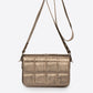 EMILIA Leather Crossbody Bag - Metal Gun