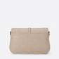 AMALFI Leather Crossbody Bag - Fango
