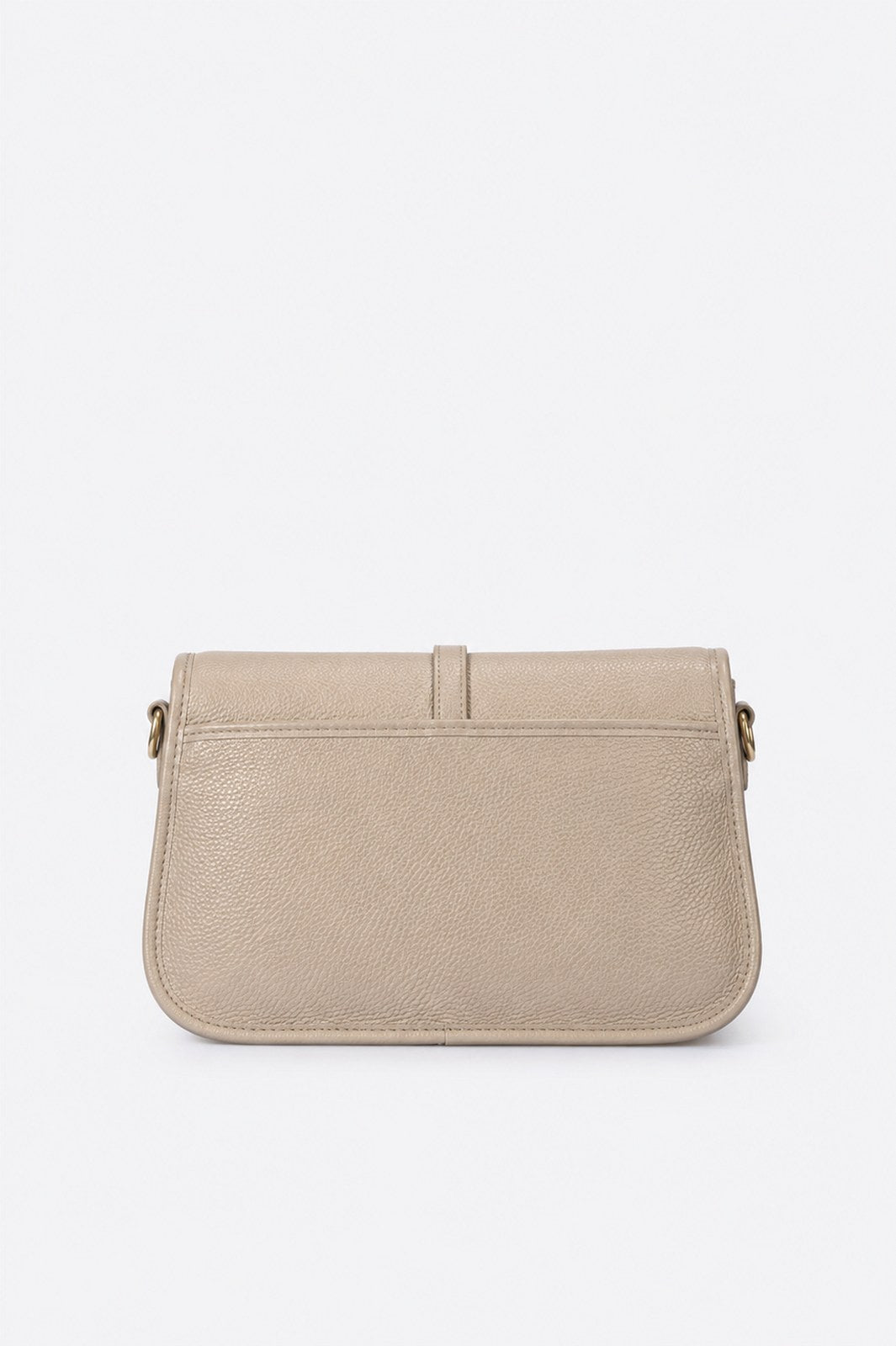 AMALFI Leather Crossbody Bag - Fango