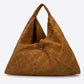 TATIANA Leather Top Handle Bag - Cuoio