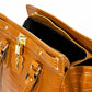 SAGE Leather Top Handle Bag - Cuoio