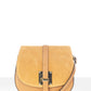 Leather Crossbody Bag 5391 - Cognac