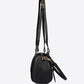 NOOR Leather Bowling Bag - Black