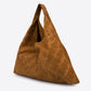 TATIANA Leather Top Handle Bag - Cuoio