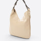 NORA Leather Top Handle Bag - Taupe