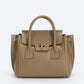 RUTH Leather Top Handle Bag - Fango
