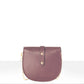 Leather Crossbody Bag 7006 - Bordo
