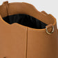 REINA Leather Crossbody Bag - Cognac