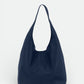 NADIA Leather Top Handle Bag - Blue