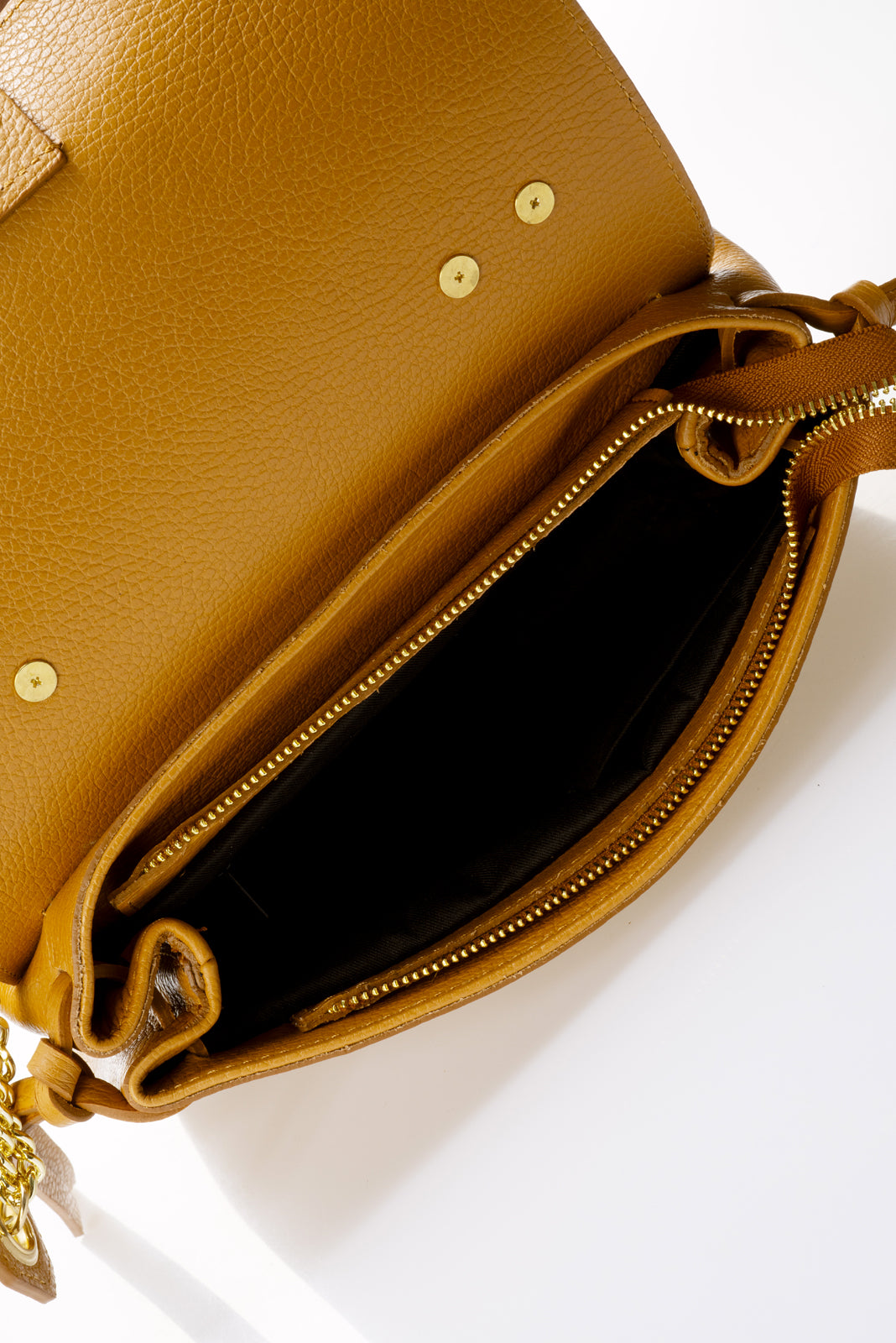 Leather Top Handle Bag 2275 - Cuoio