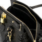 SAGE Leather Top Handle Bag - Black