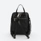 ENRICA Leather Backpack - Black