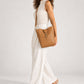 REINA Leather Crossbody Bag - Cognac