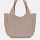 AMELIE Leather Top Handle Bag - Fango